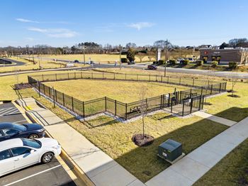 Parking lot and pet park